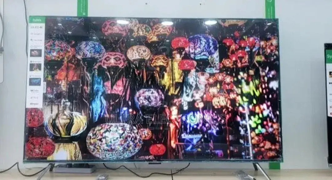 Syinix 65-Inch Syinix Qled Google Tv Frameless Hdr10 Technology,