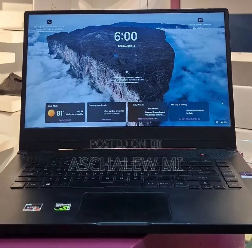 New Laptop Asus ROG Zephyrus G15 16GB AMD Ryzen 7 SSD 512GB
