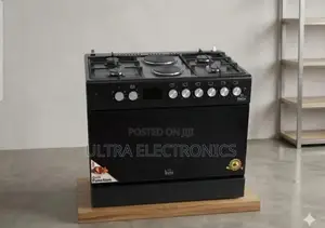 Delta 60x60 Freestanding Cooker Featuring Both Gas Electric Hotplates