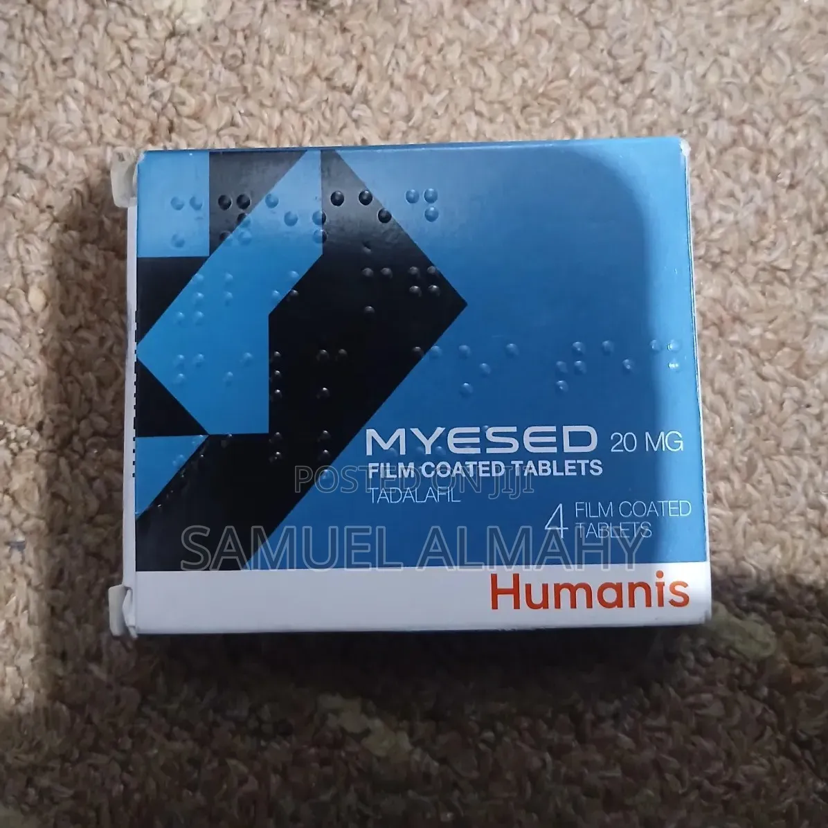 Myesed Tadalafil 20mg (Viagra Cialis)