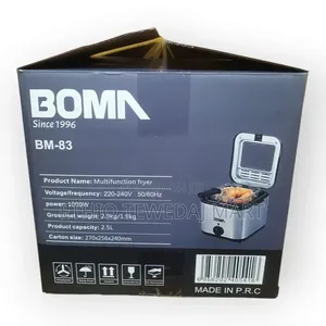 Boma Multi-Functional Electric Deep Fryer 2.5l , 1000w