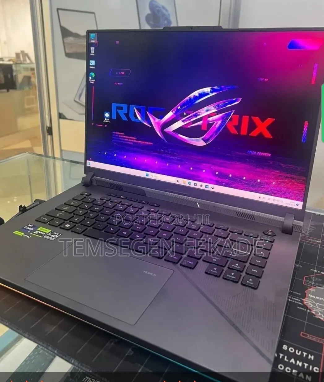 New Laptop Asus ROG Strix G16 G614 16GB Intel Core i9 SSD 1T