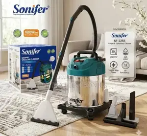 Sonifer Sf-2255 Carpet and Upholstery 20-Liter a Powerful 1600w Motor