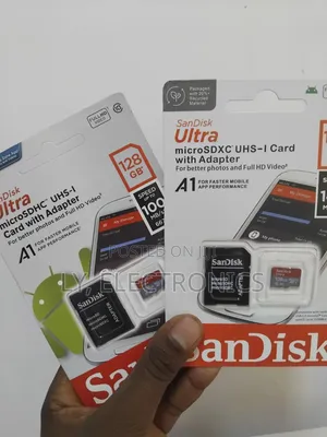 San Disk Camera Memory 128gb