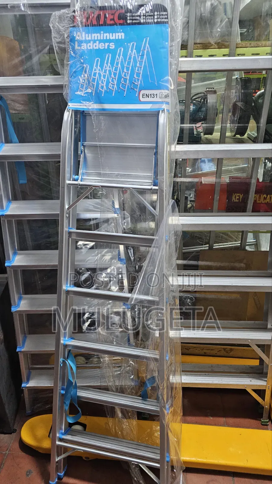 Fixtec Aluminum Step Lader