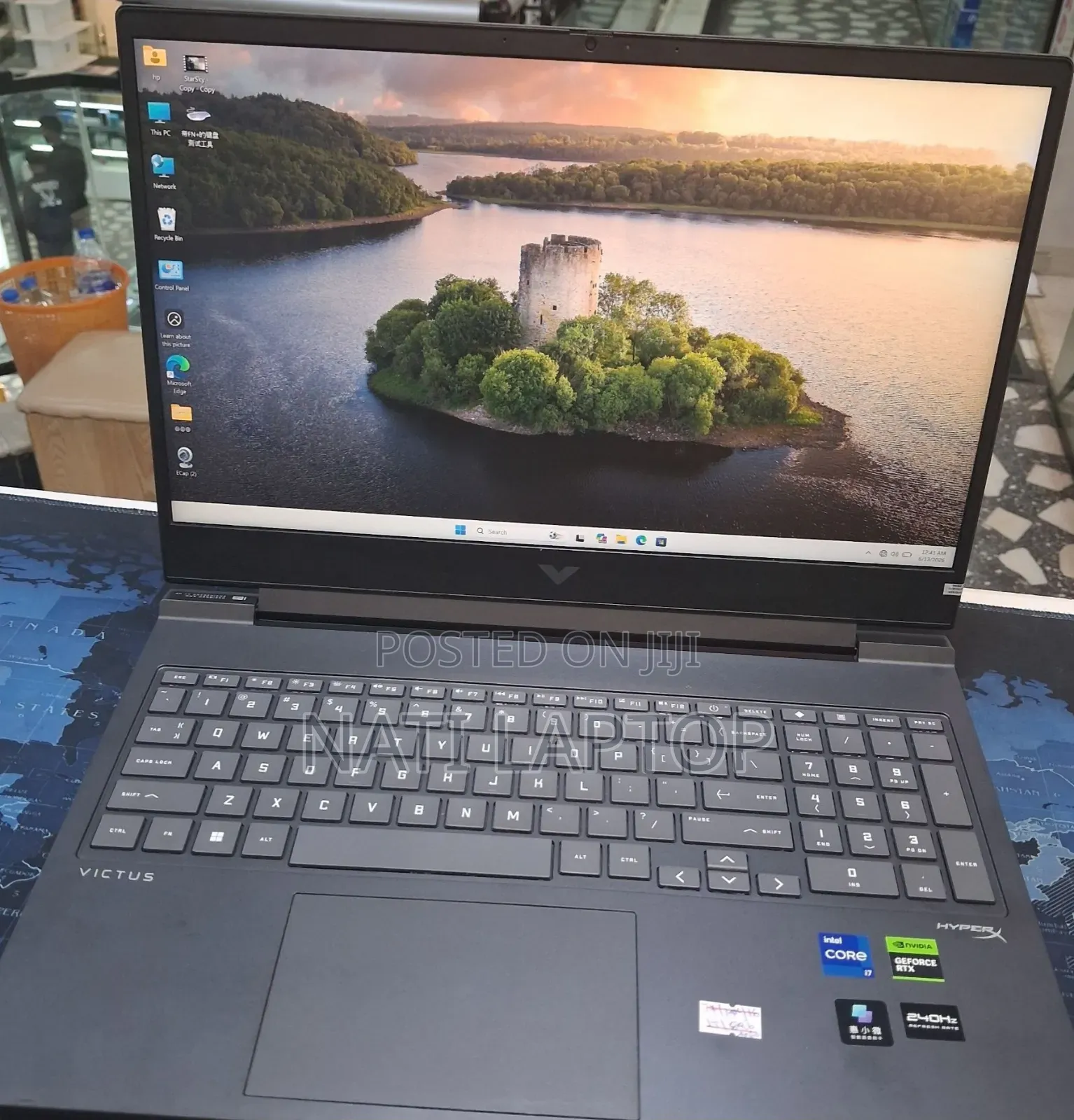 New Laptop HP Victus 15 16GB Intel Core i7 SSD 1T