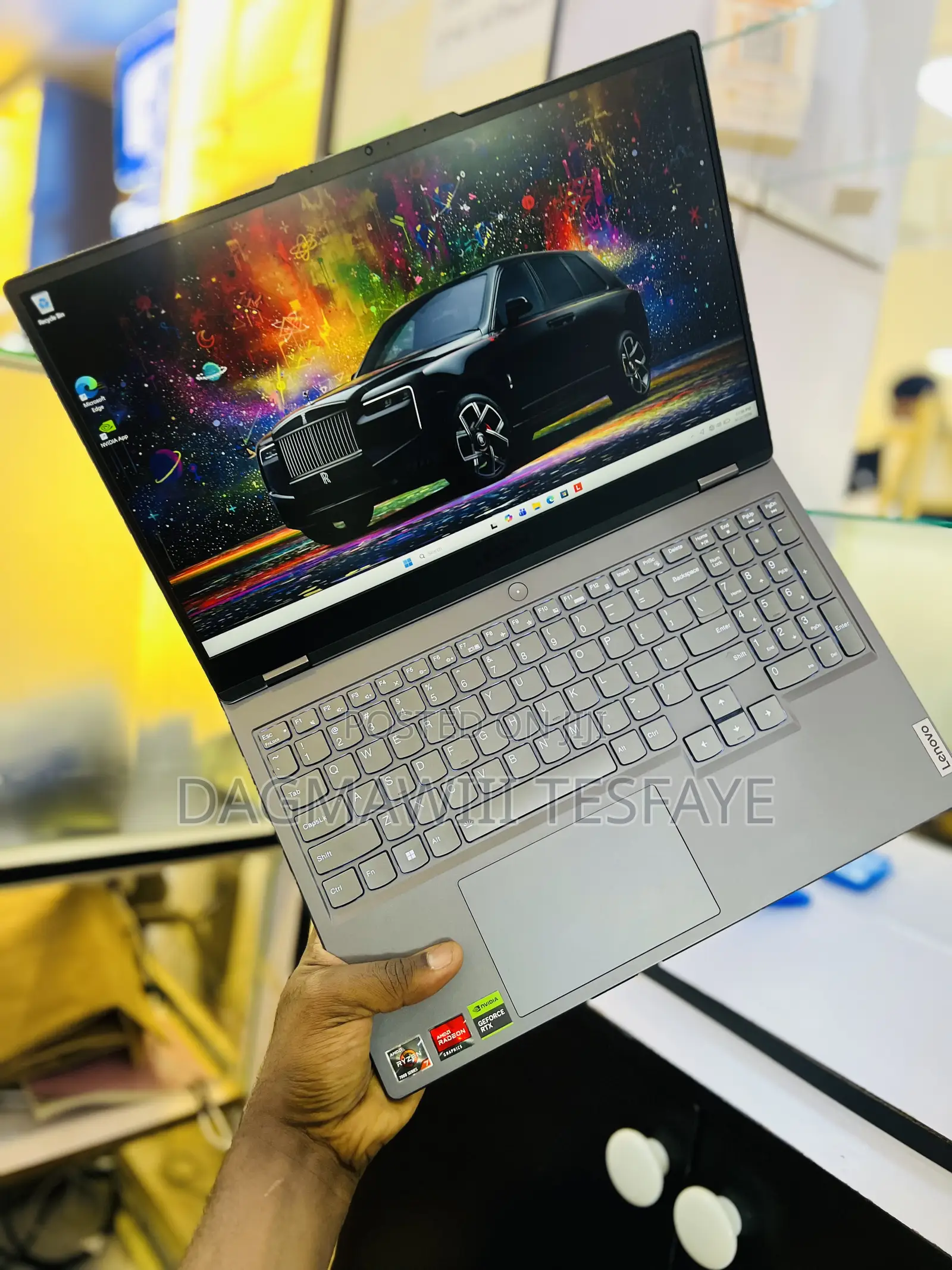 New Laptop Lenovo Legion 5 16GB AMD Ryzen 7 SSD 1T