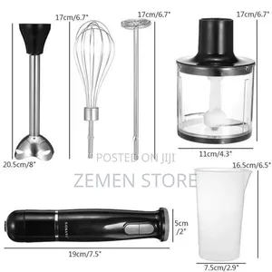800w Sokany 5in1 Hand Blender ጁስ፣ሽንኩርት፣ ስጋ እና አትክልቶችን ይፈጩበታል