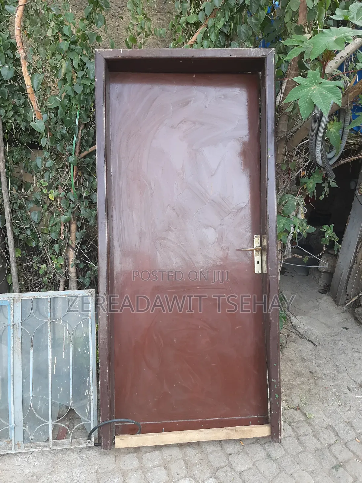 2 Wooden Door's With Frame(93*2) (87*2)