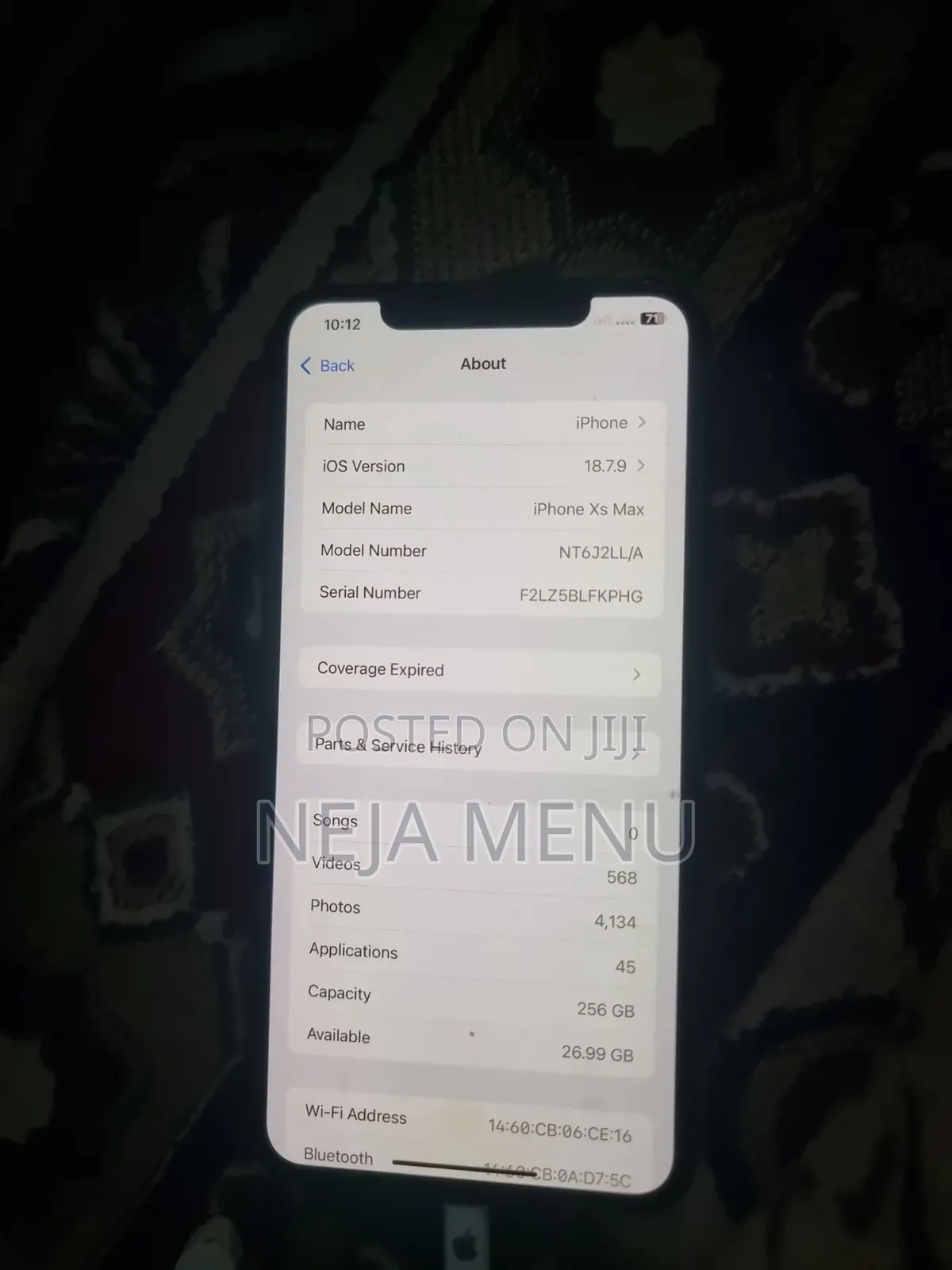 Apple iPhone XS Max 256 GB Gray