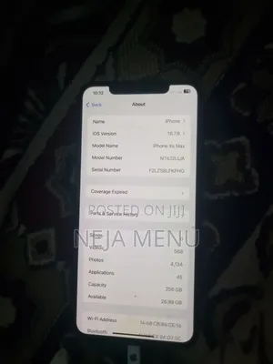 Apple iPhone XS Max 256 GB Gray