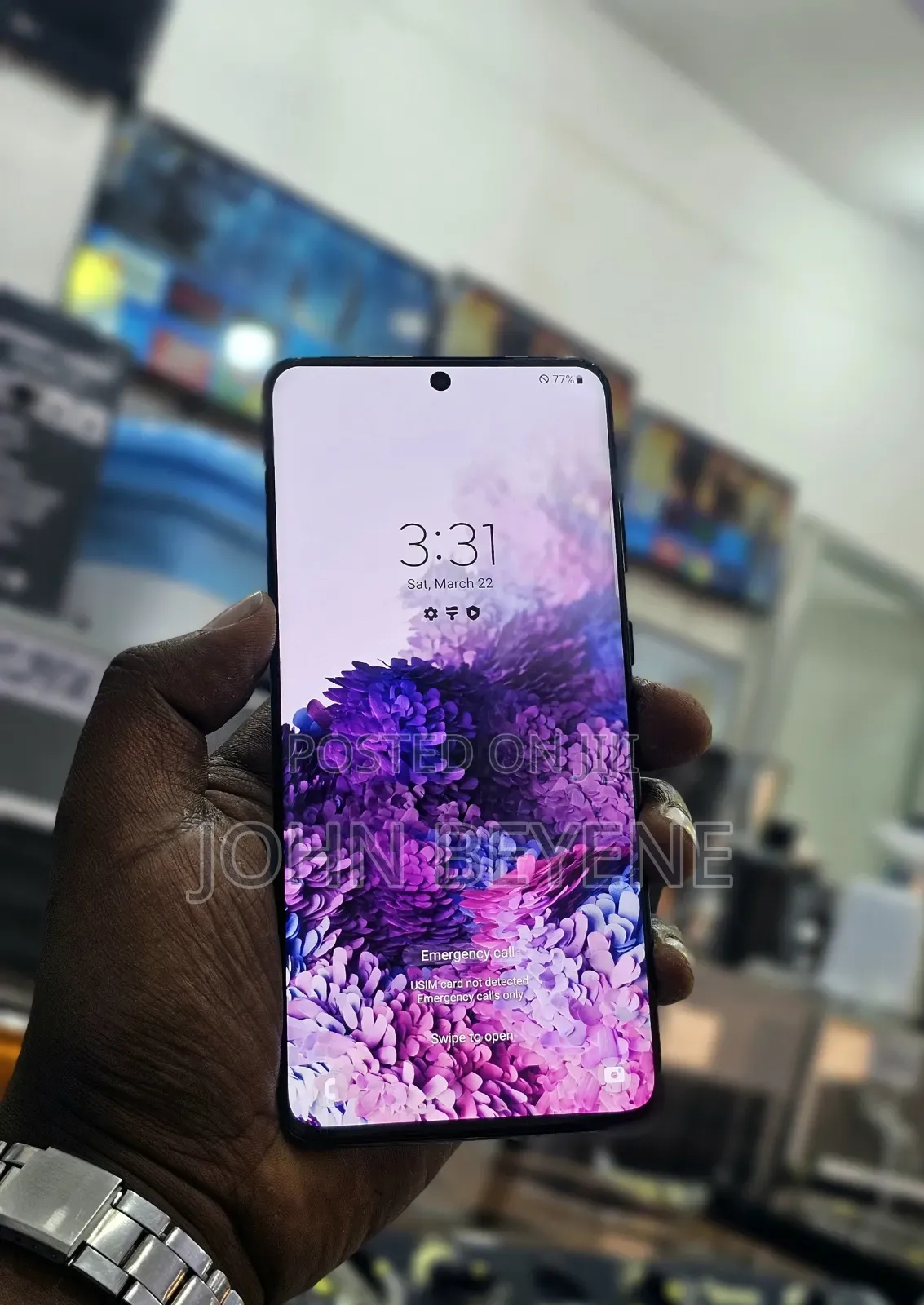 New Samsung Galaxy S20+ 5G 256 GB Black