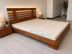 Solid Wood Bed