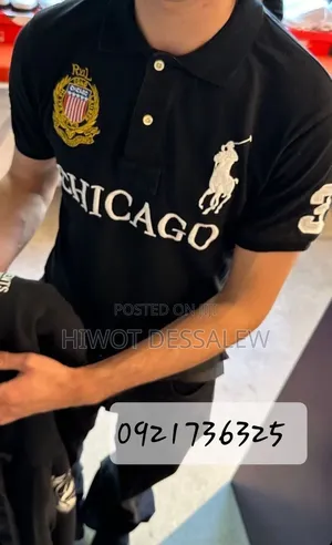 Polo T-Shirt and Chrome Heart T-Shirt