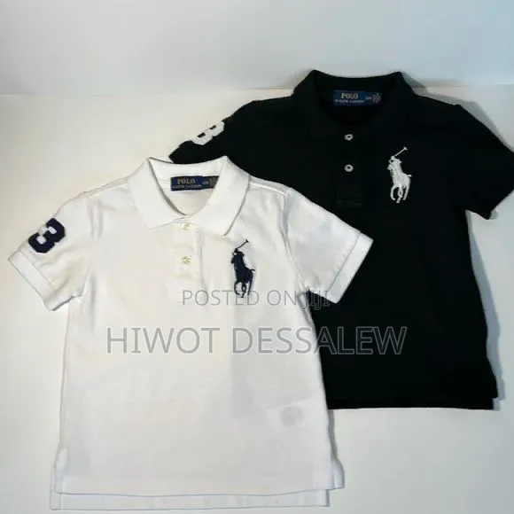 Polo T-Shirt and Chrome Heart T-Shirt