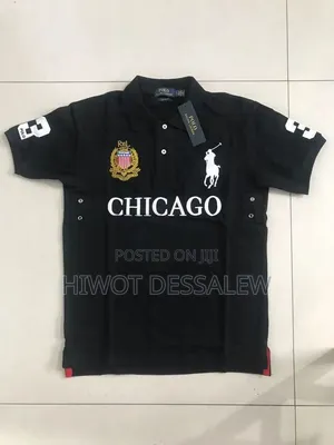 Polo T-Shirt and Chrome Heart T-Shirt