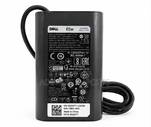Dell Center Pin 65w (Origional) Laptop Charger With Vat