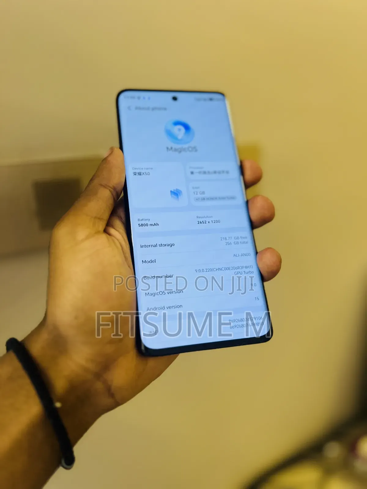 New Honor X50 256 GB Black