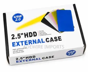 Laptop HDD External Case 2.5" HDD (Usb 2.0) With Vat