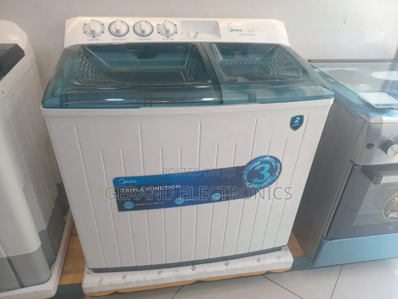 ሚዲያ የልብስ ማጠቢያ ማሽ 14kg Washing Machine