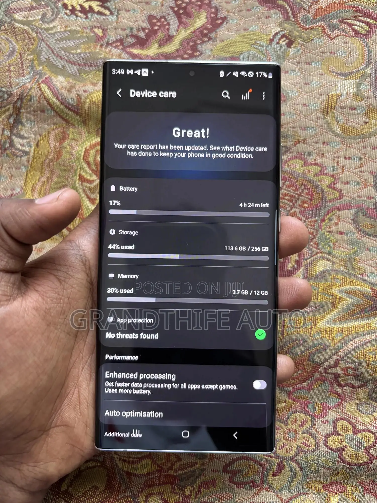 Samsung Galaxy Note 20 Ultra 5G 256 GB White