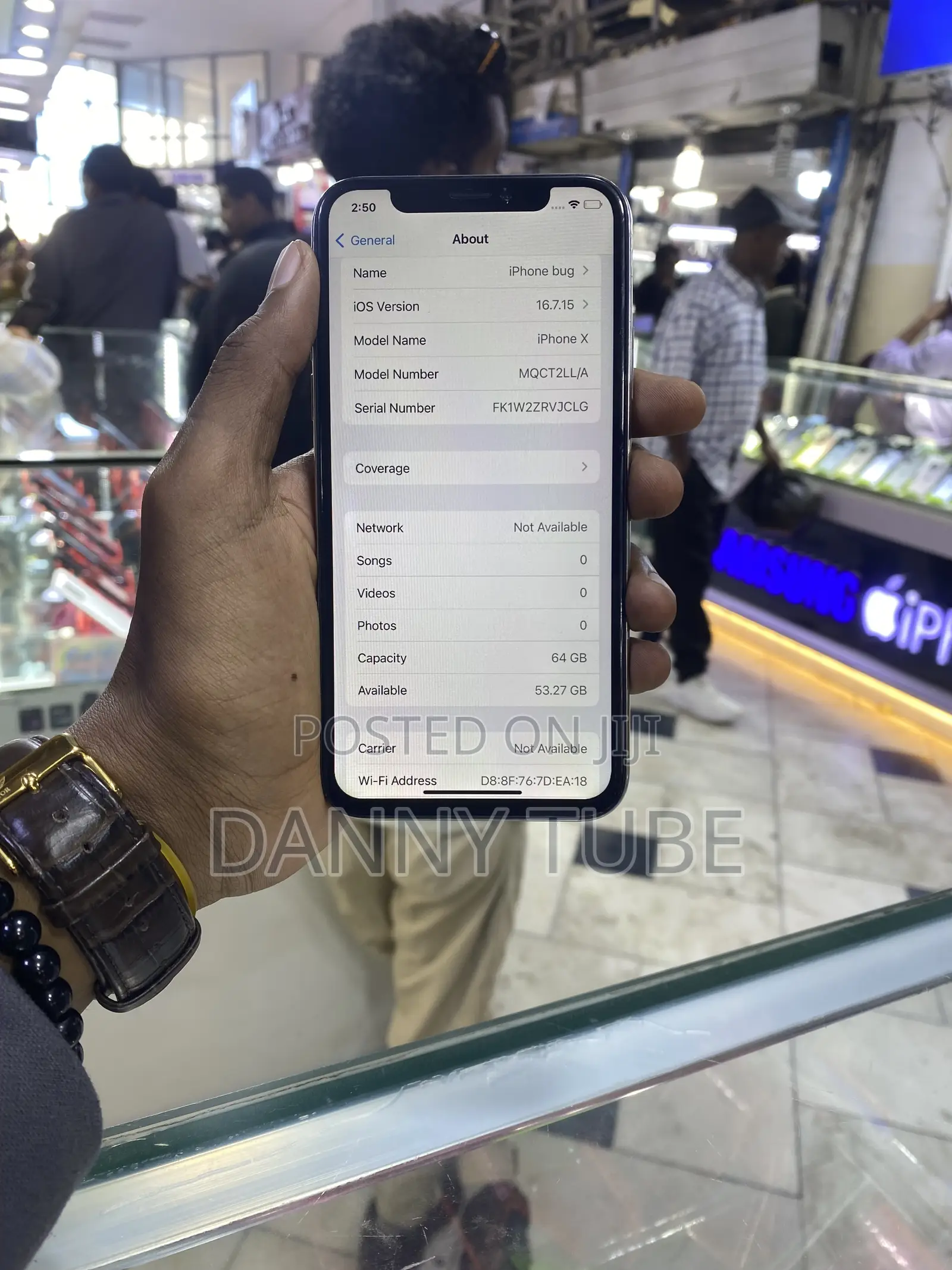 Apple iPhone X 64 GB White