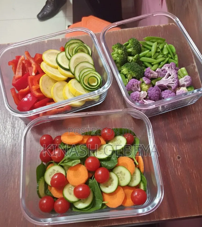 3pcs Deli Kitchen Glass Ware