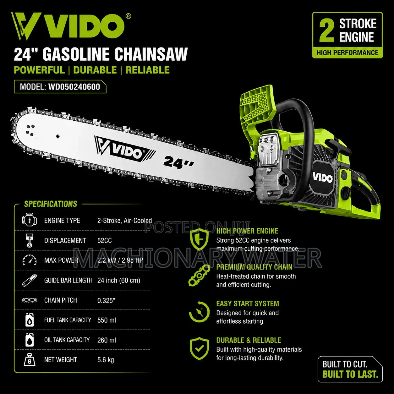 Vido Chain Saw 24"Inch
