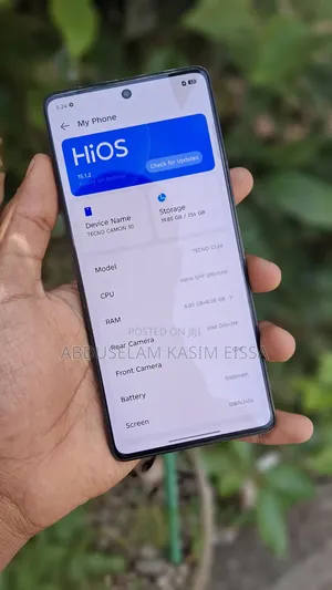 Tecno Camon 30 5G 256 GB Gray