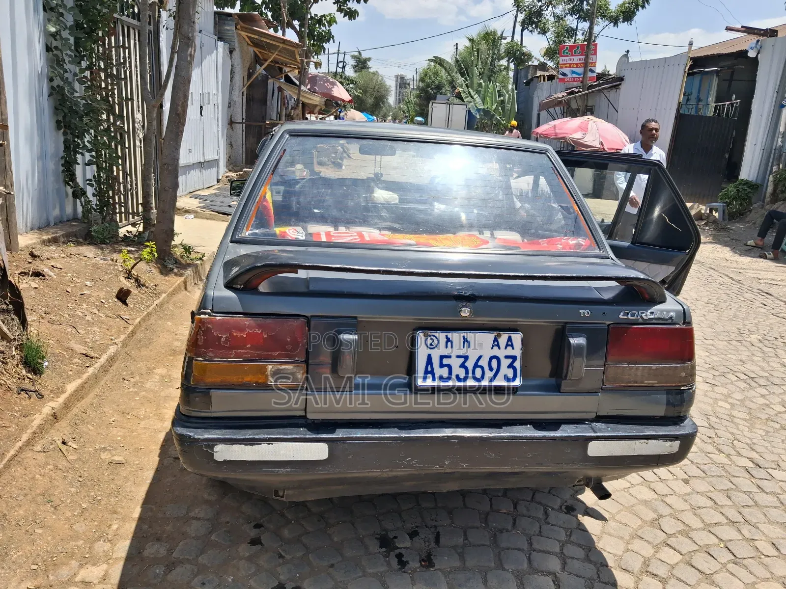 Toyota Corolla 1987 Gray