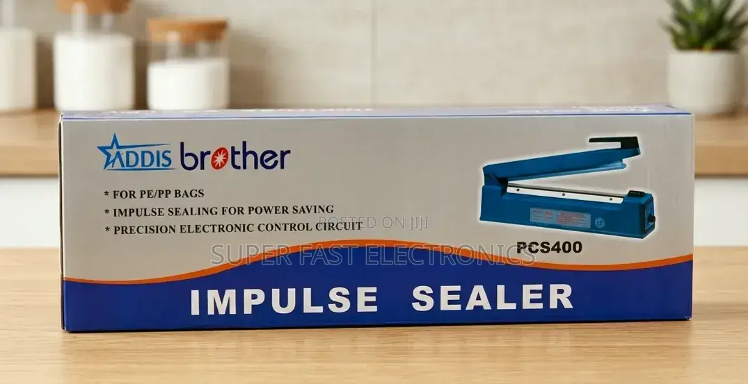 Brother Impulse Sealer Pcs400— Precision Electronic Heat Sealing