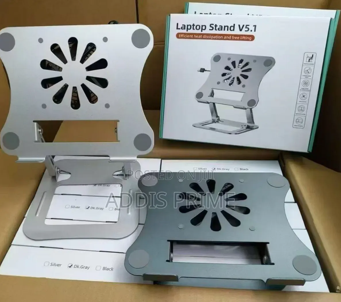 Laptop Stand V5.1 Adjustable Cooling Stand For Laptops
