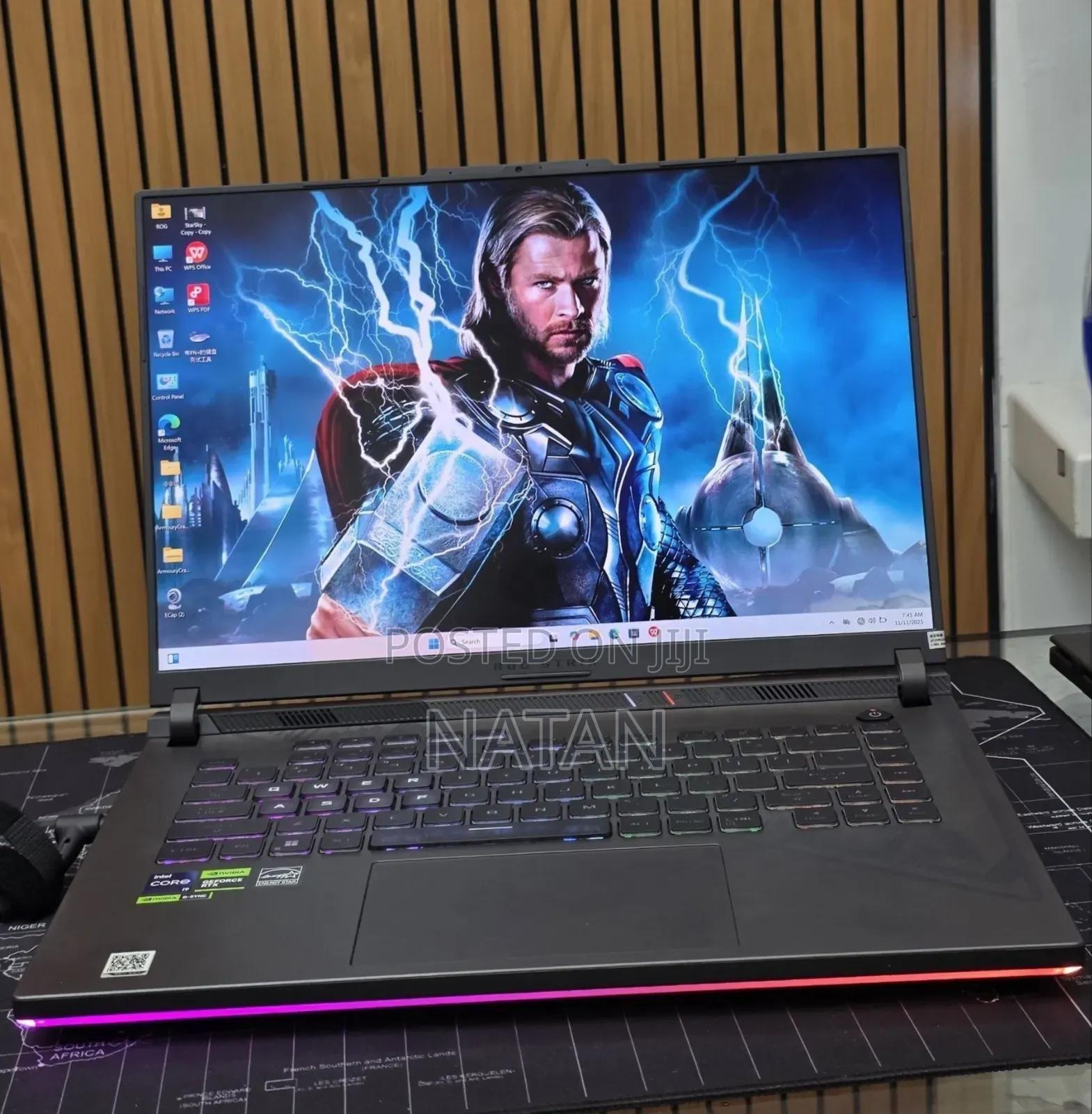 New Laptop Asus ROG Strix G731G 32GB Intel Core i9 SSD 1T