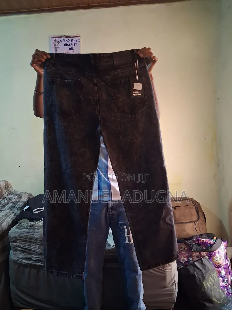 Quality Baggy Stock Jeans Size 33 34 36 38 Price 2700