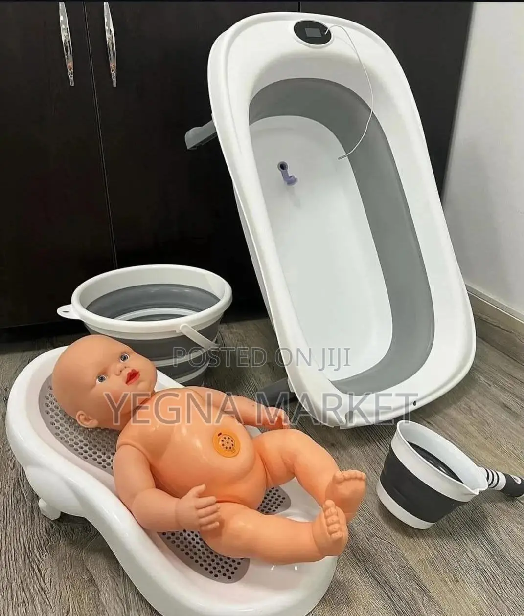 4in1የሆነ ተጣጣፊ የልጆች የገላ ማጠቢያ