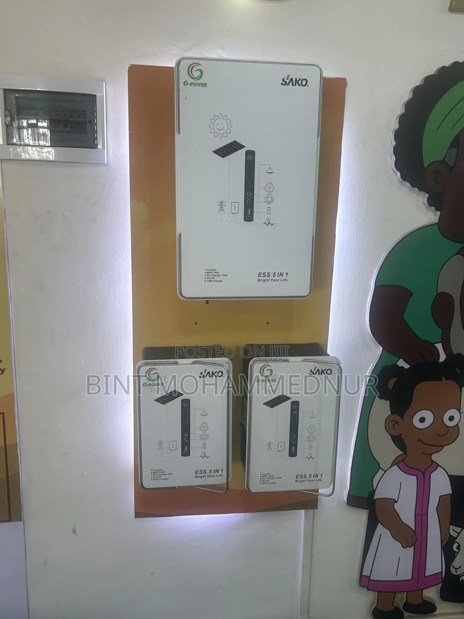 G Power, Lithium Ion Battery, Inverter And Solar