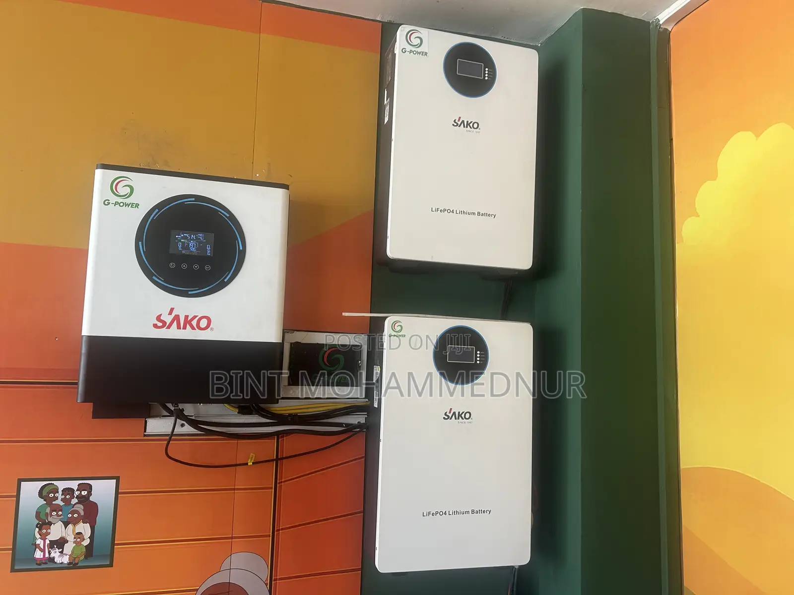 G Power, Lithium Ion Battery, Inverter And Solar