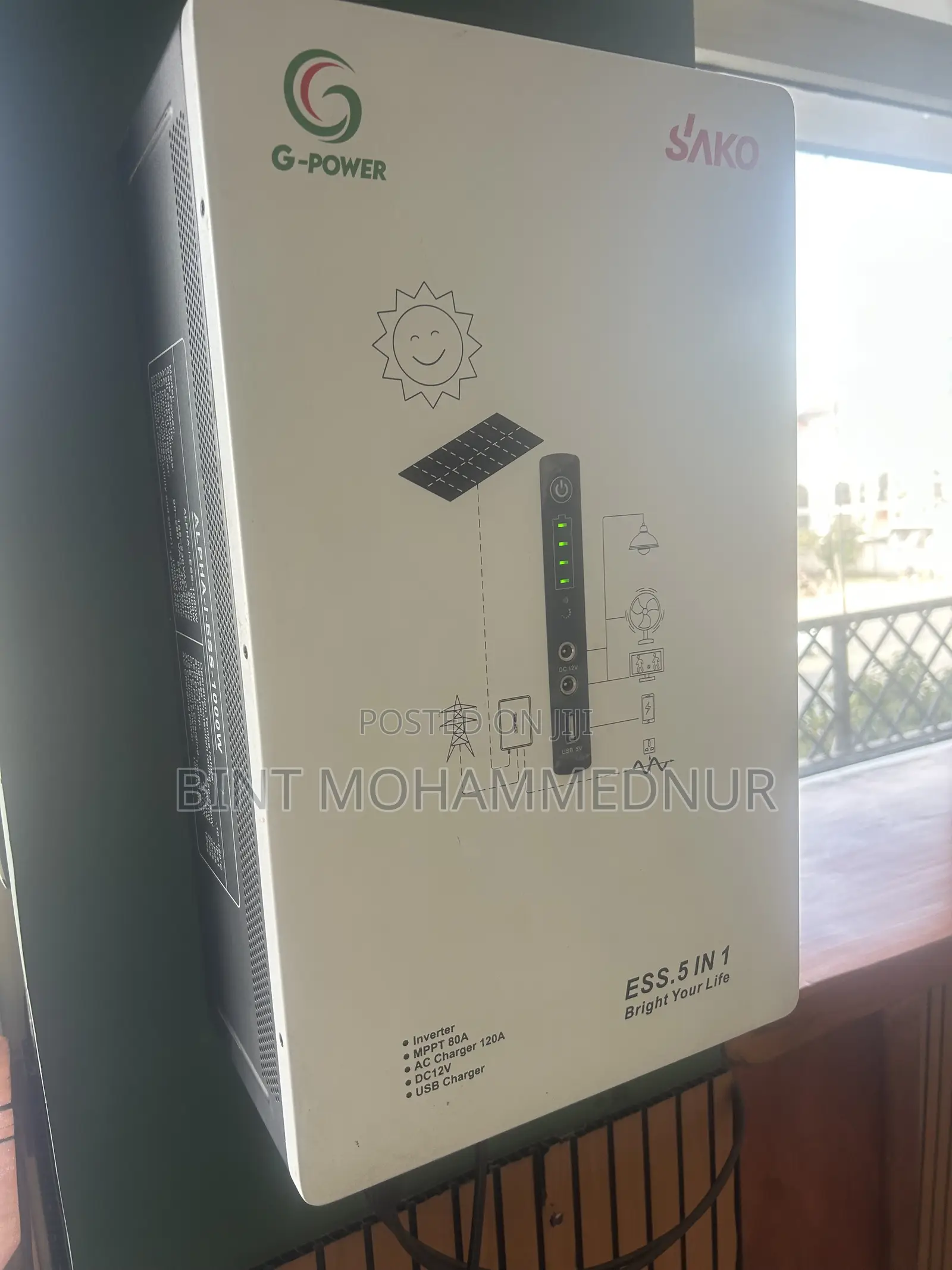 G Power, Lithium Ion Battery, Inverter And Solar