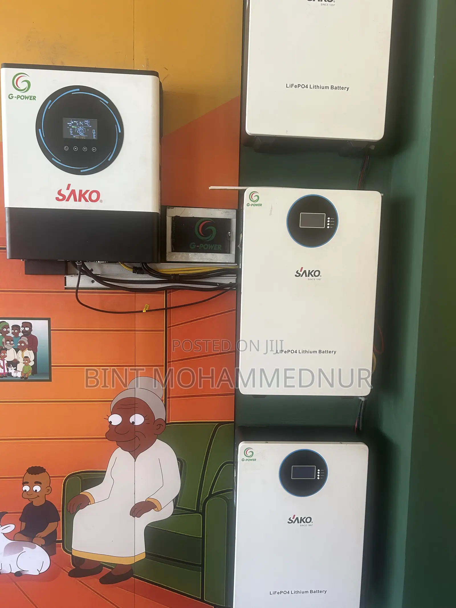 G Power, Lithium Ion Battery, Inverter And Solar