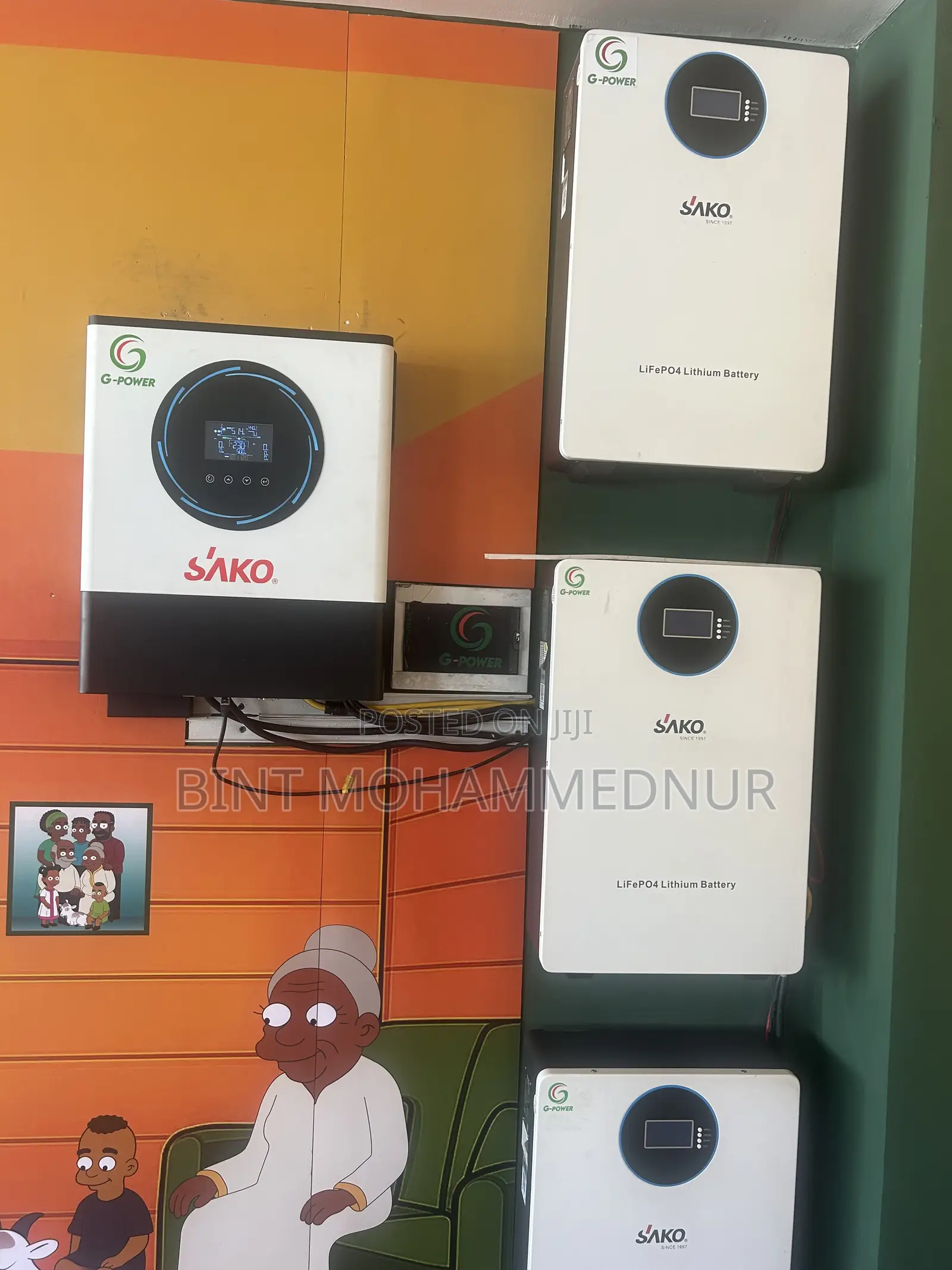 G Power, Lithium Ion Battery, Inverter And Solar