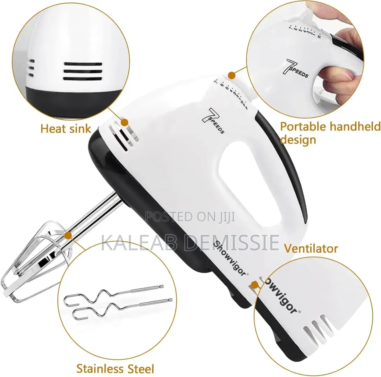 180 Watt Sokany Hand Mixer