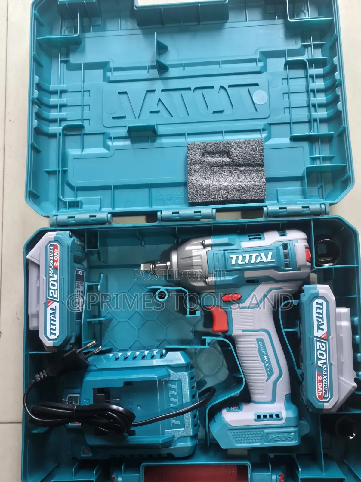 Total 20v Brushless Cordless Impact Wrench