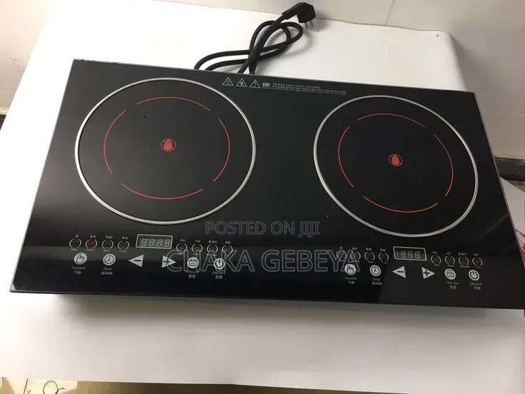 Wall‐Mountable Electric Cooktop With Digital Touch Controls