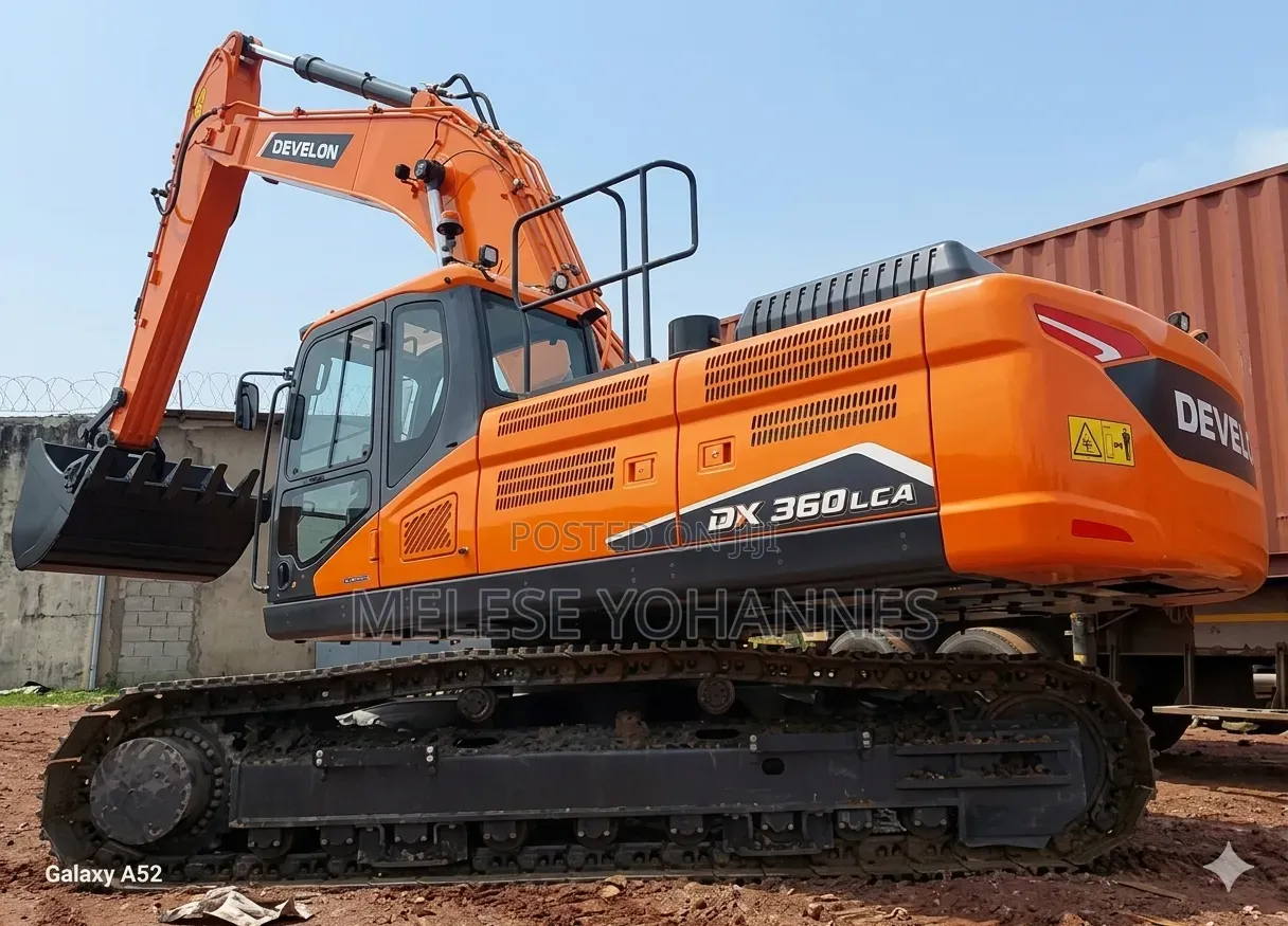 Develon Dx360 Excavator (Doosan Dx360) በባንክ አማራጭ አለው