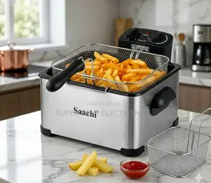 Saachi Deep Fryer 4l–Large Capacity Electric Deep Fryer Temperature