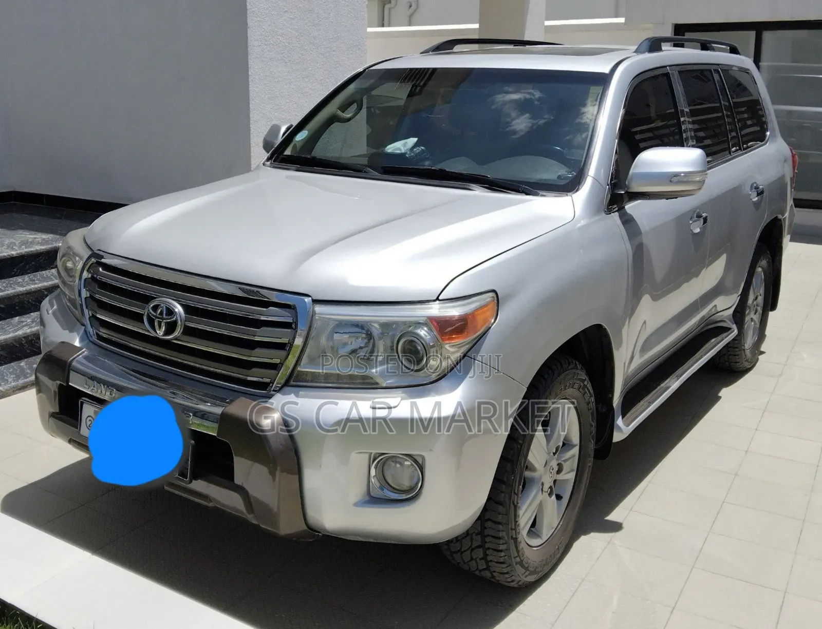 Toyota Land Cruiser 2015 Silver