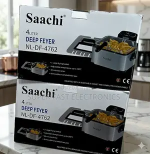 Saachi 4l Deep Fryer – Large Capacity