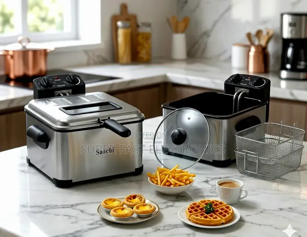Saachi 4l Deep Fryer – Large Capacity