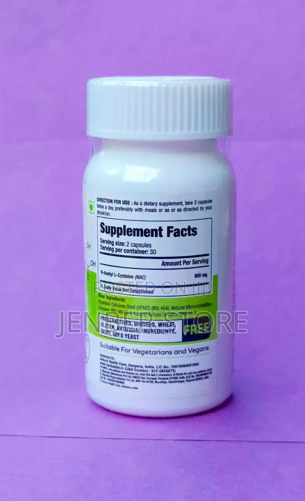 Nac (N- Acetyl L Cysteine)