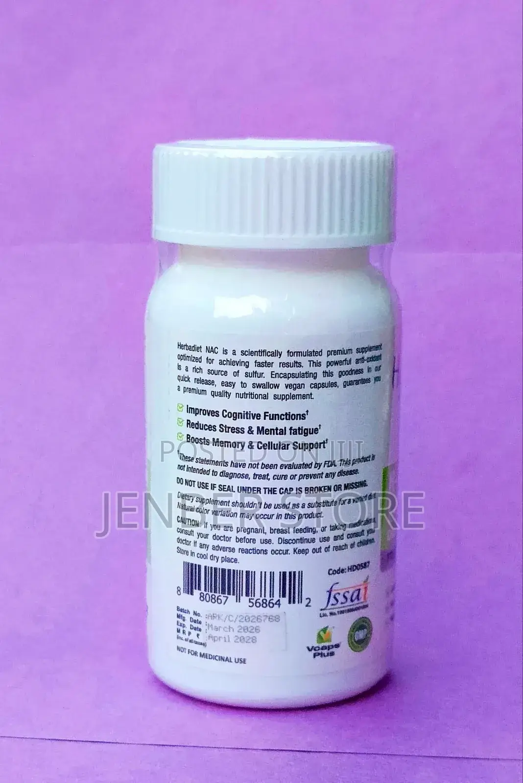 Nac (N- Acetyl L Cysteine)